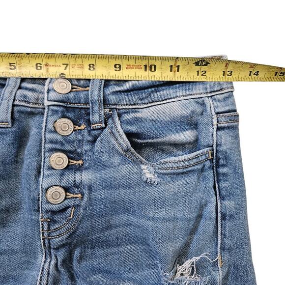 Flying Monkey High Rise Slim Straight Jeans 25 - Picture 4 of 7